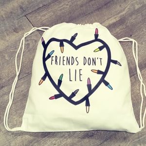 Stranger Things Drawstring Backpack